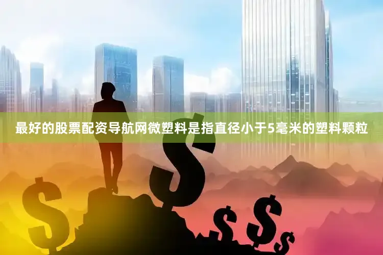 最好的股票配资导航网微塑料是指直径小于5毫米的塑料颗粒